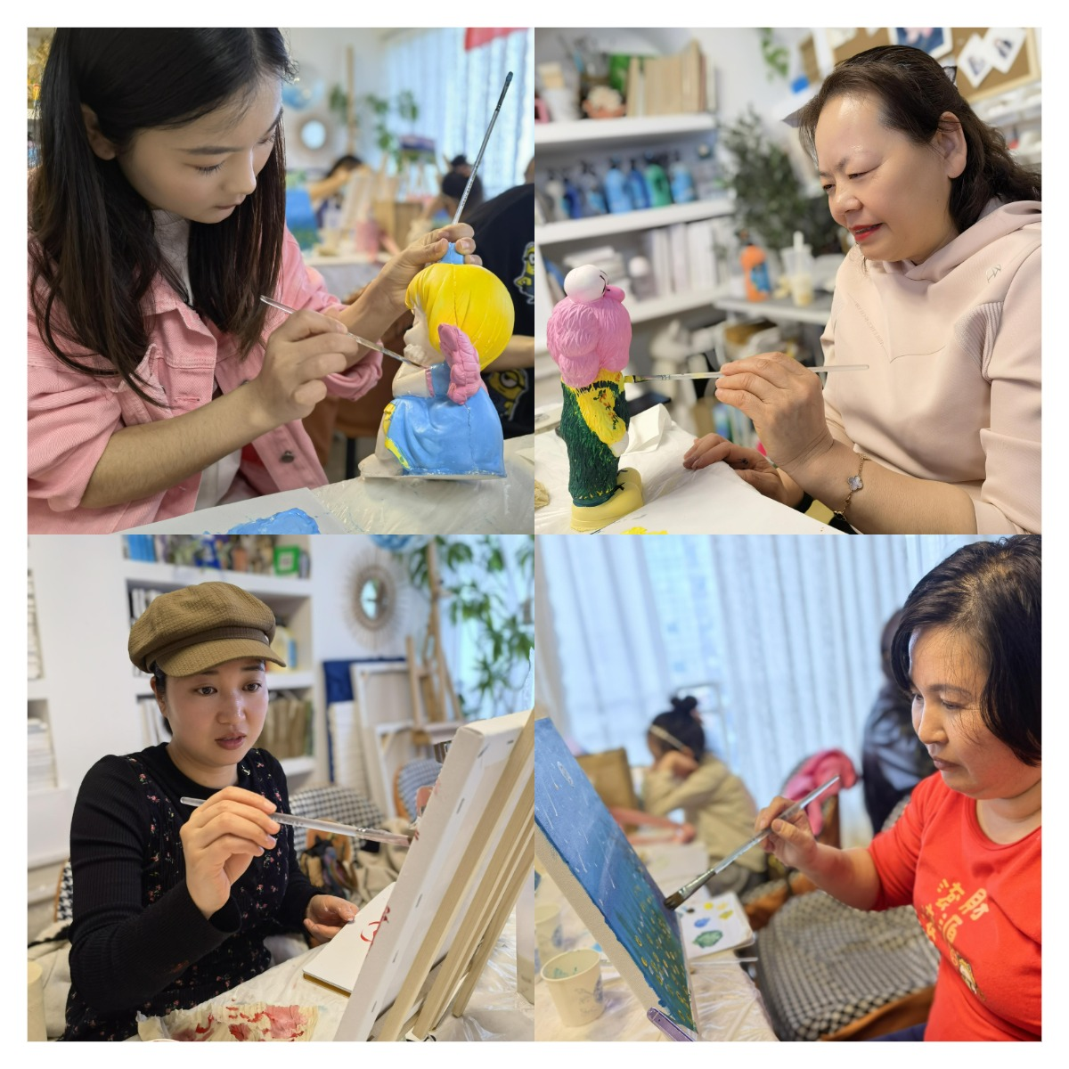 “要出彩，更要多彩”——置地建工集團(tuán)開(kāi)展慶祝“三八”婦女節(jié)油畫(huà)DIY主題活動(dòng)